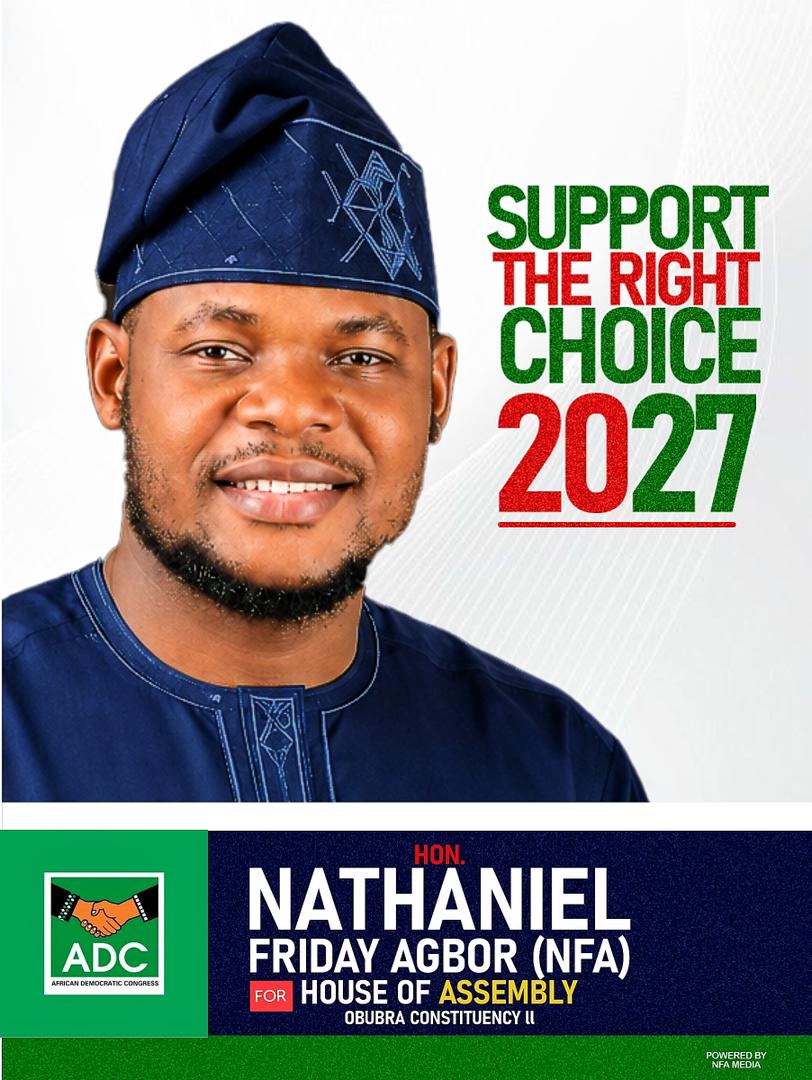 “Let’s Get It Right by All Means”: ADC Candidate Nathaniel Agbor Urges Obubra II Constituents to Embrace Change